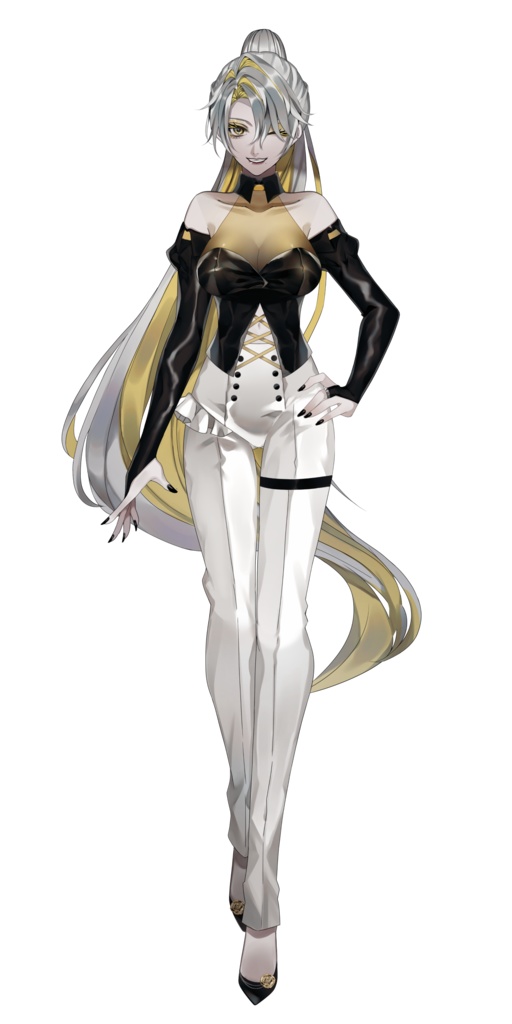 【限定一点!】黄黒お姉さんモデル