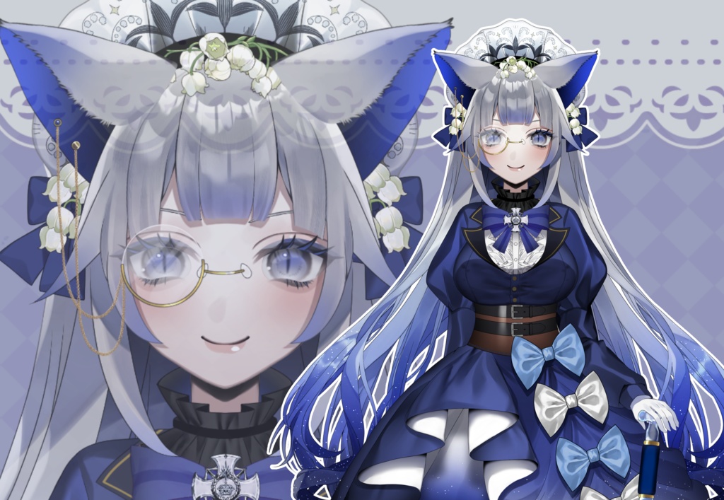 【限定一点!】ケモミミクラシカルロリータちゃん