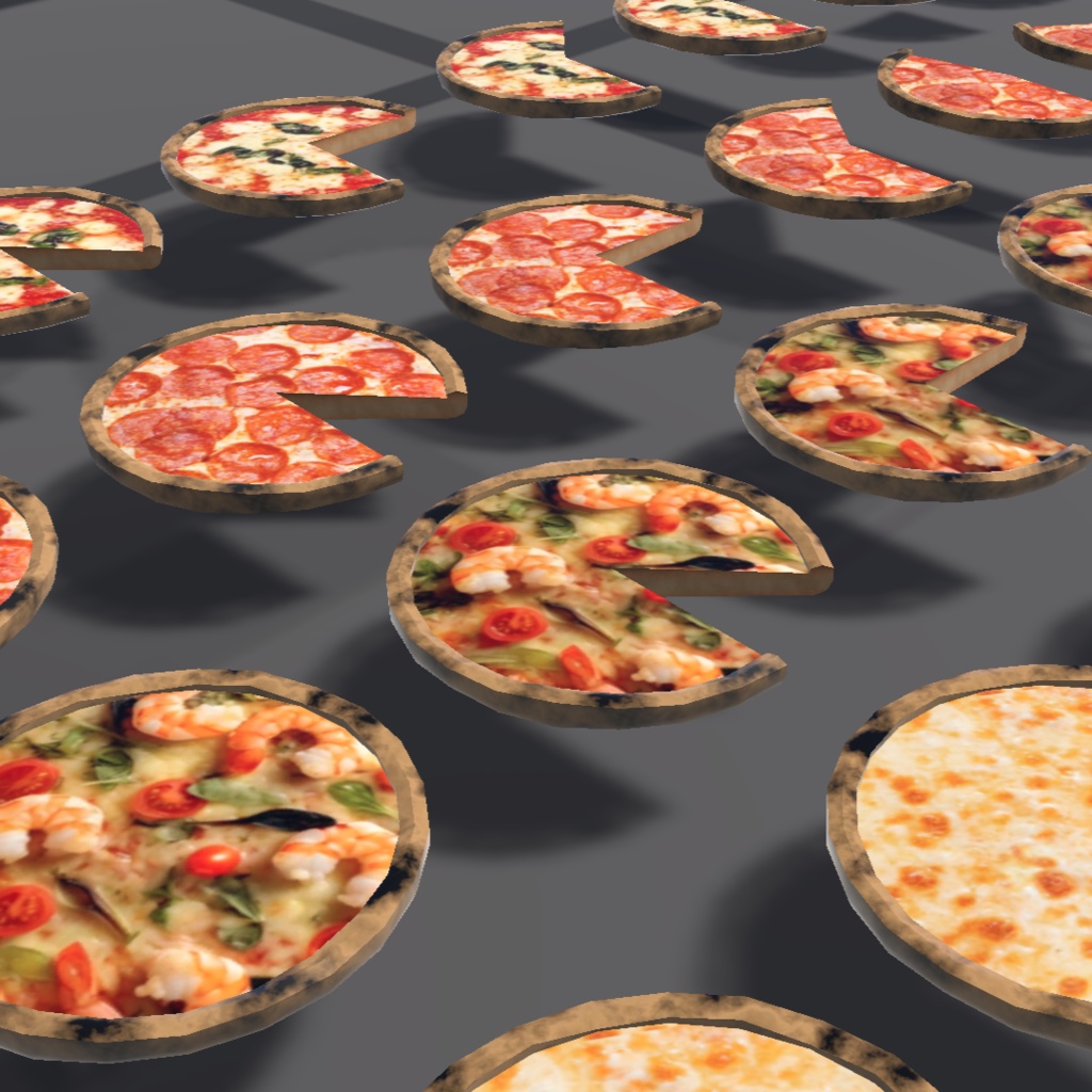 【全66点】リアルなピザ & キッチンカー付き