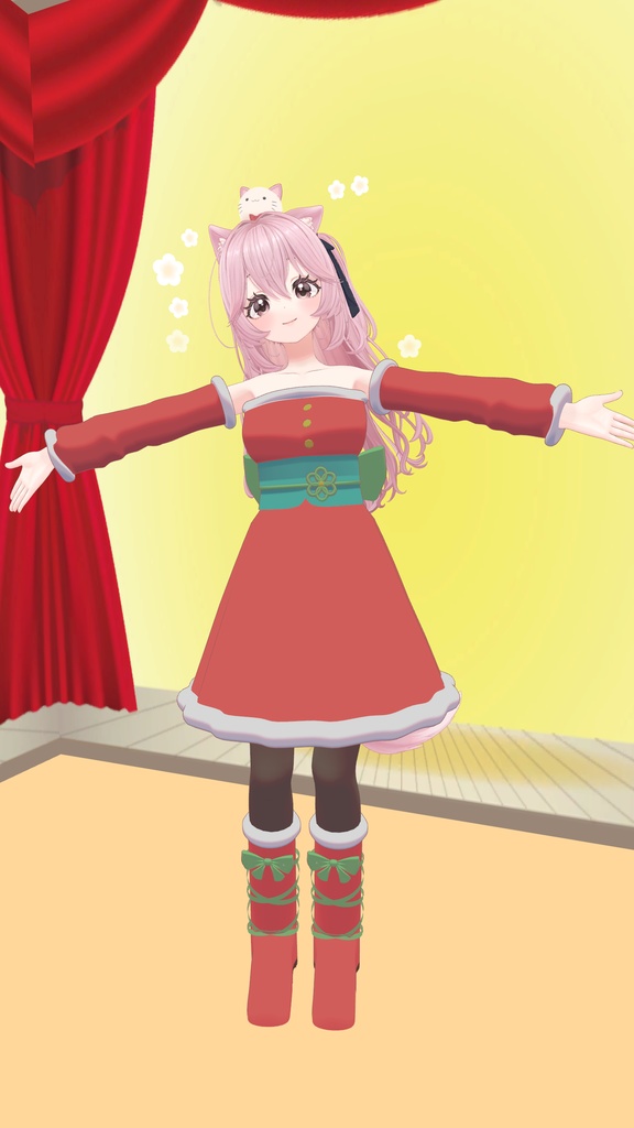 ☆★~12/31まで無料★☆【リナシータ対応 Rinasciita】和風サンタ服