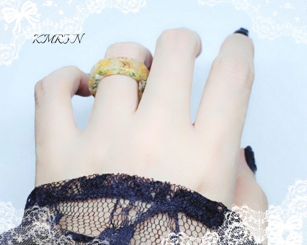 バイカラーリング⑧