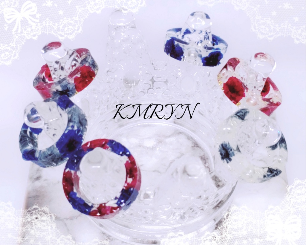 バイカラーリング⑨