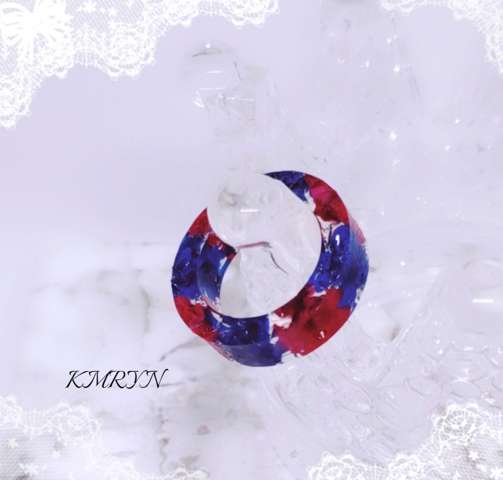 バイカラーリング⑮