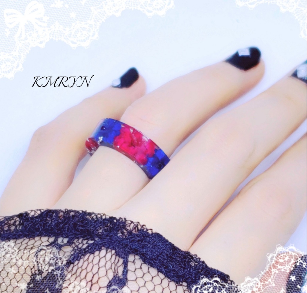 バイカラーリング⑮