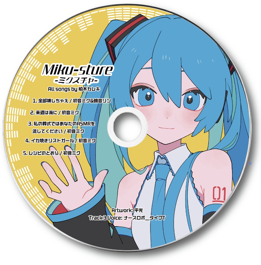 1st コンピレーション EP「Miku-sture -ミクスチャ-」