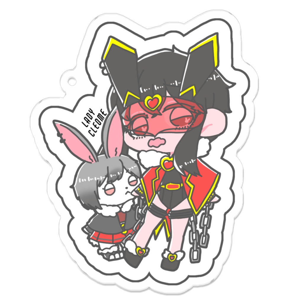 レディ・クレオメちゃんアクキー