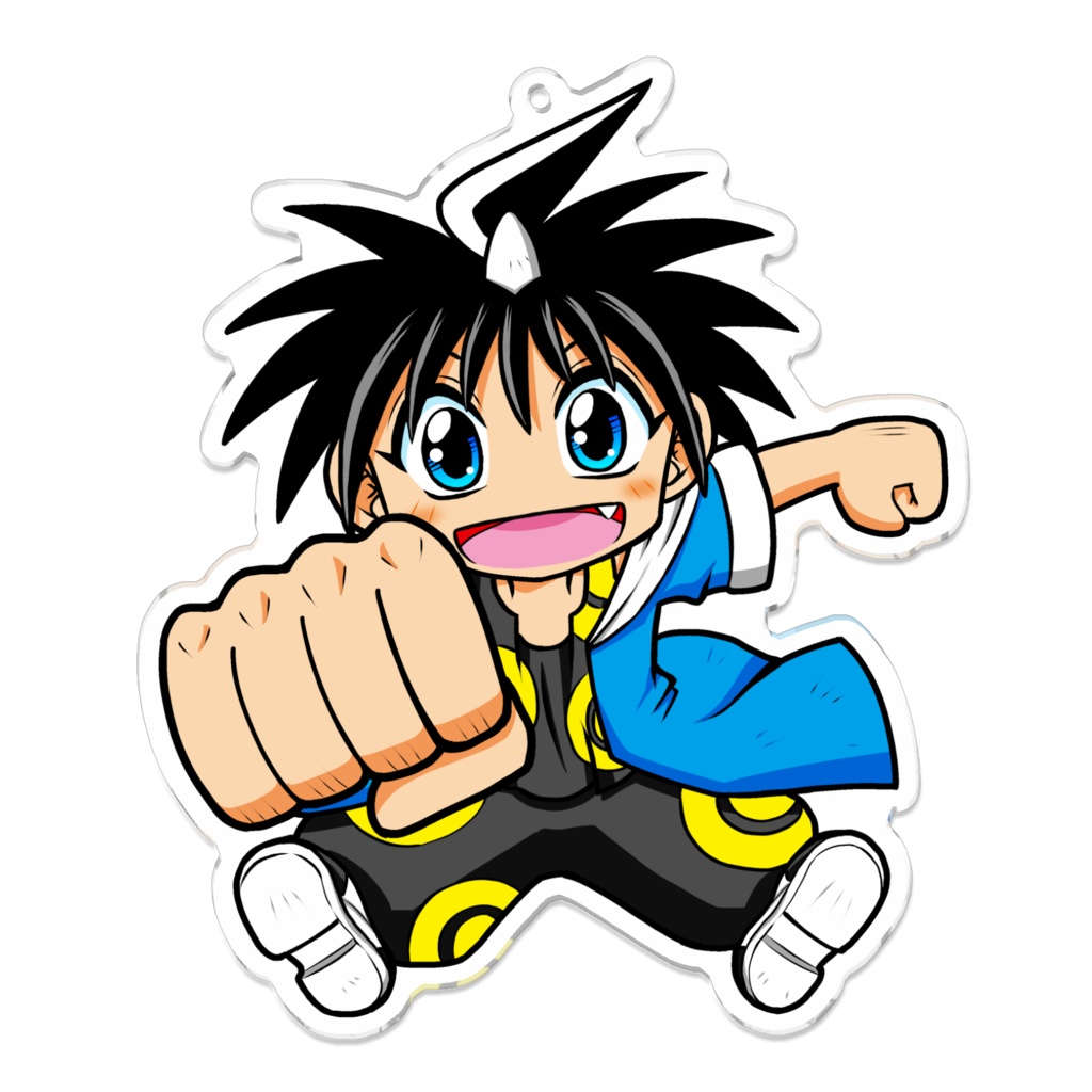 鬼山鬼一アクリルキーホルダー