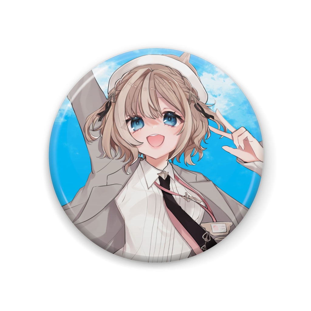 【 常設 】天野みじゅ缶バッジ2