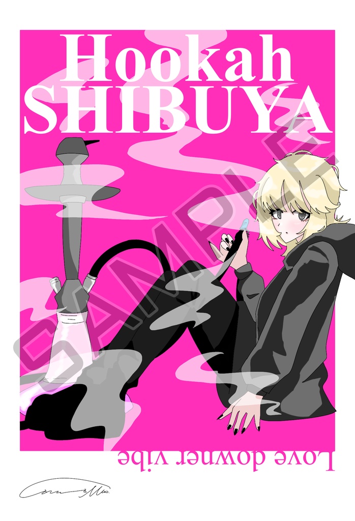 Hookah SHIBUYA ポストカード
