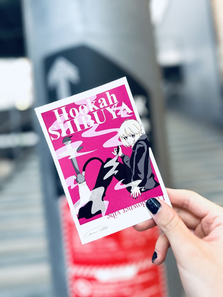Hookah SHIBUYA ポストカード