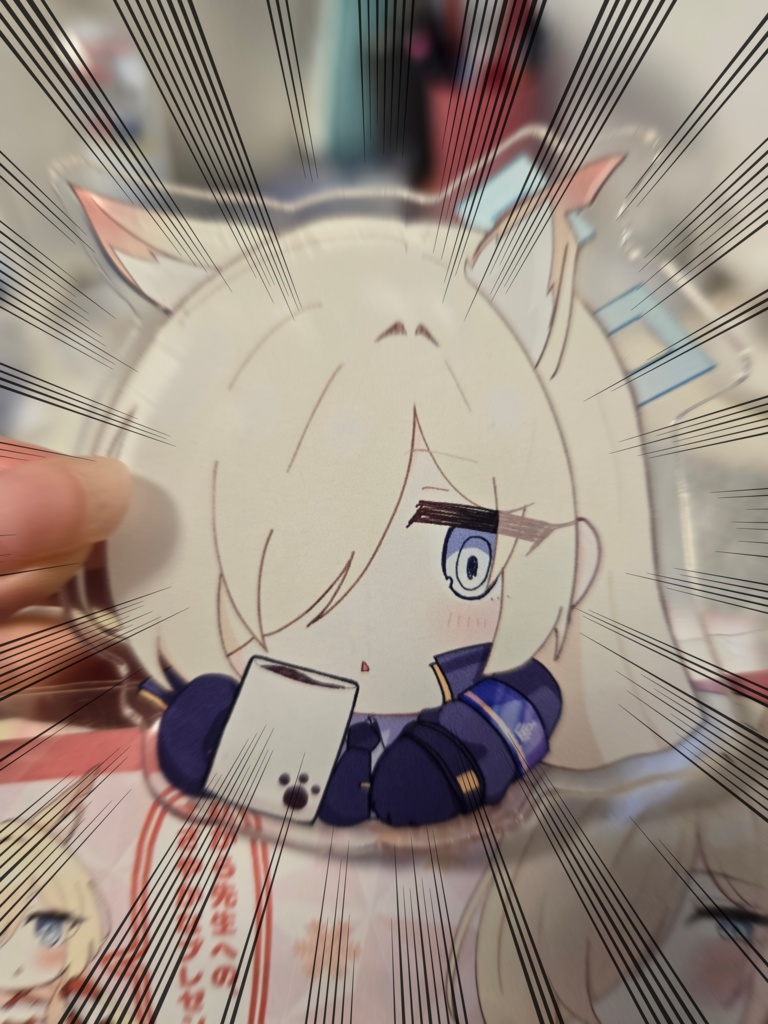 カンナ アクリルみまもりクリップ