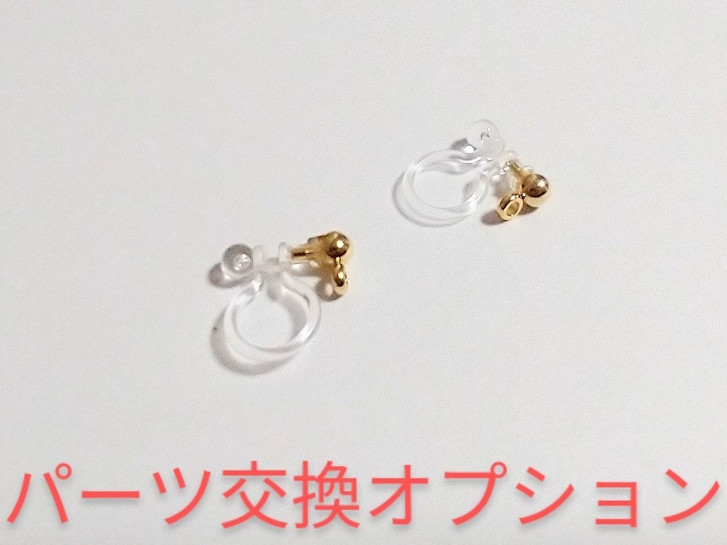イヤリング(ノンホールピアス)交換オプション