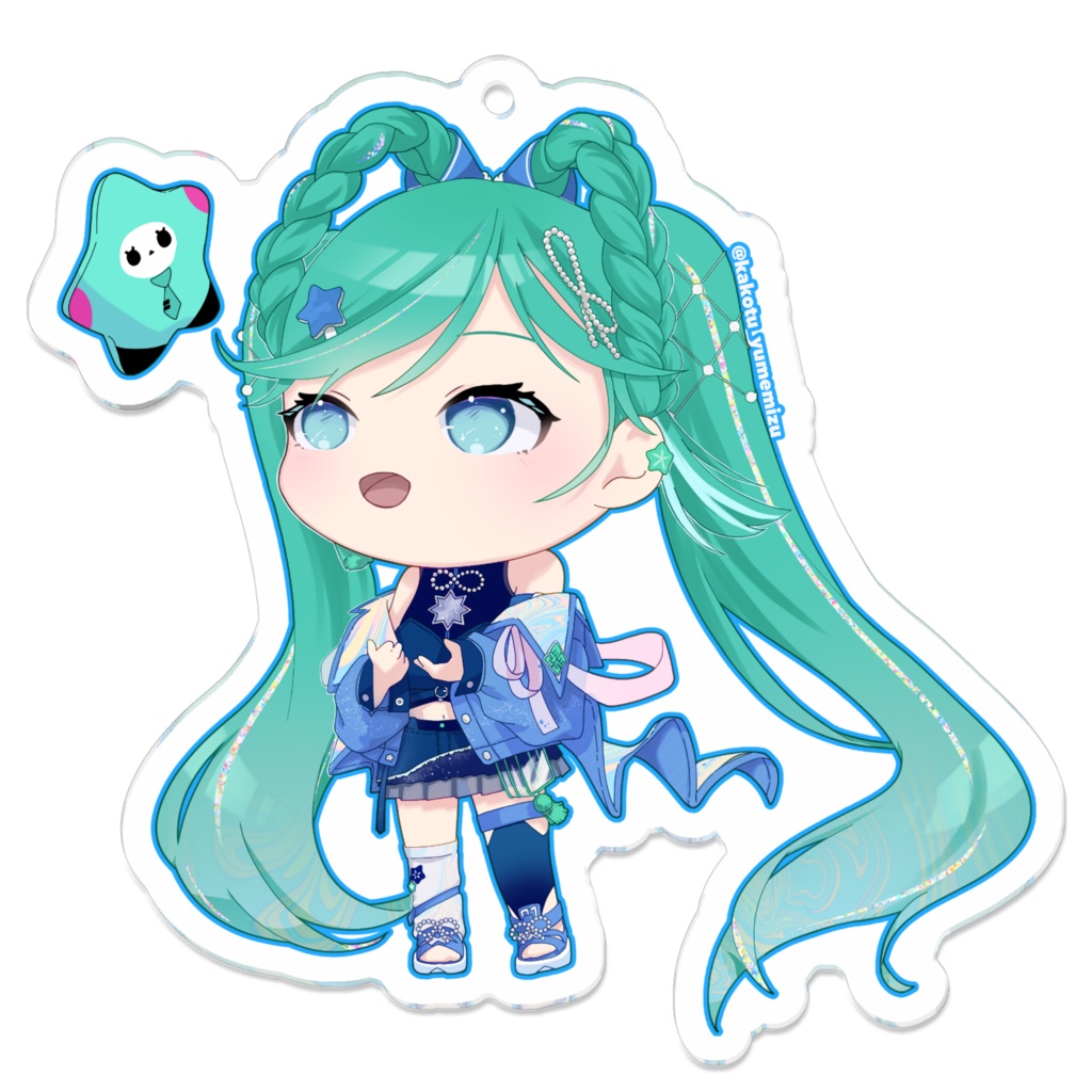 【マジカルミライ2025】初音ミク【アクリルキーホルダー】