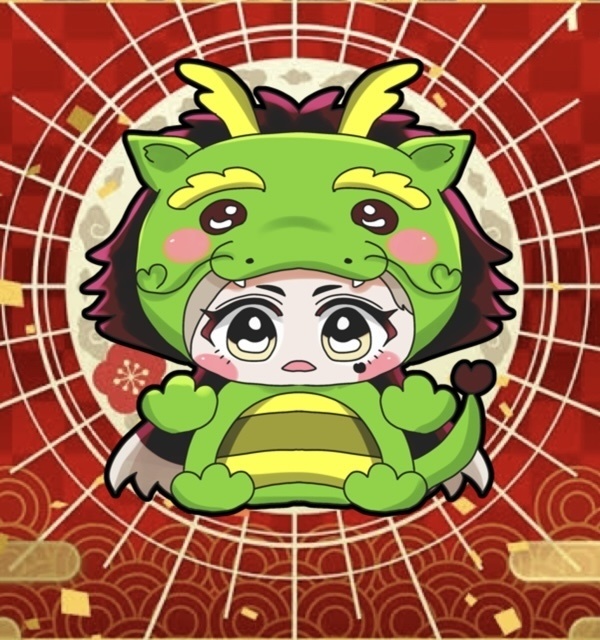 辰年ドラメロアクリルキーホルダー