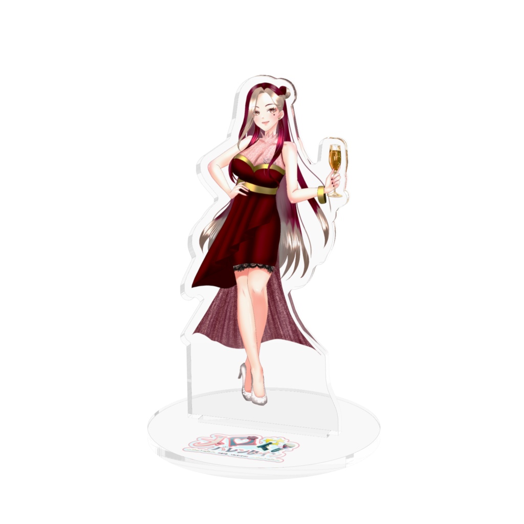 2周年記念メロバレンタインアクリルスタンド