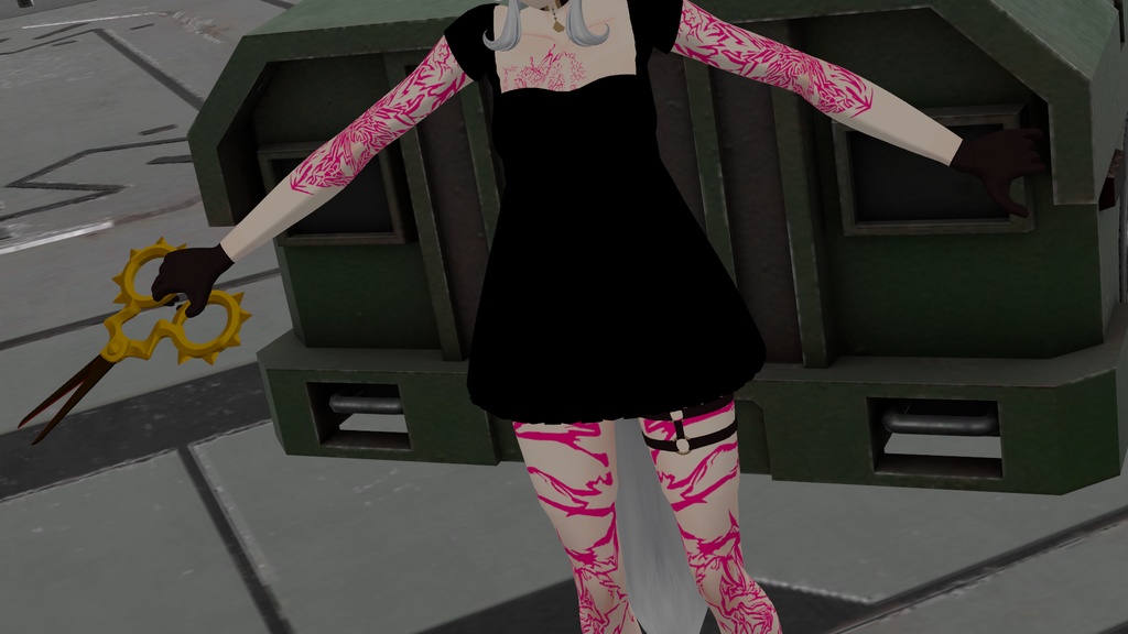 血管?風タトゥーテクスチャ