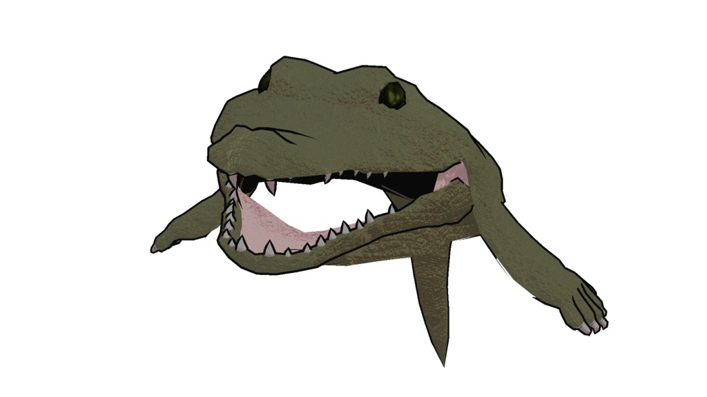 がぶがぶ鰐さん帽子