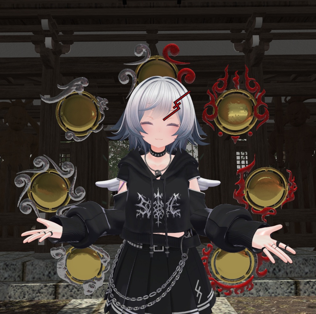 【MA対応】VRC想定アクセサリー光背