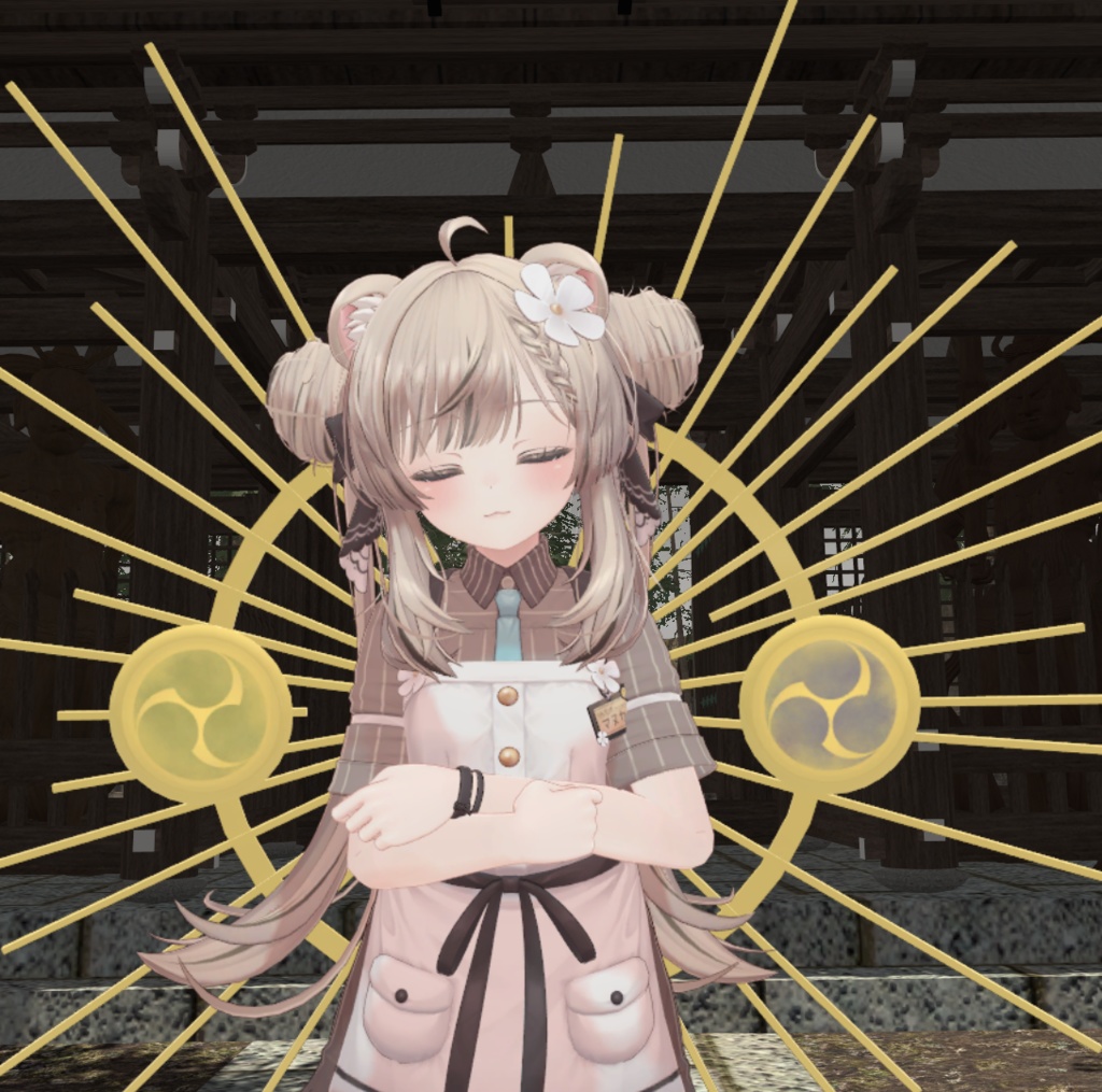 【MA対応】VRC想定アクセサリー光背