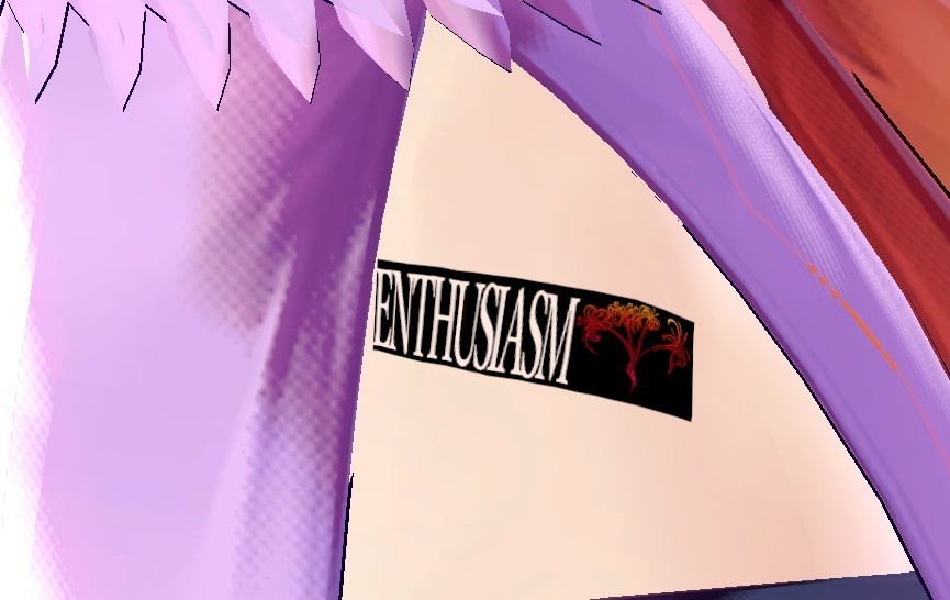 VRC用タトゥーサンプル【クルミと彼岸花】