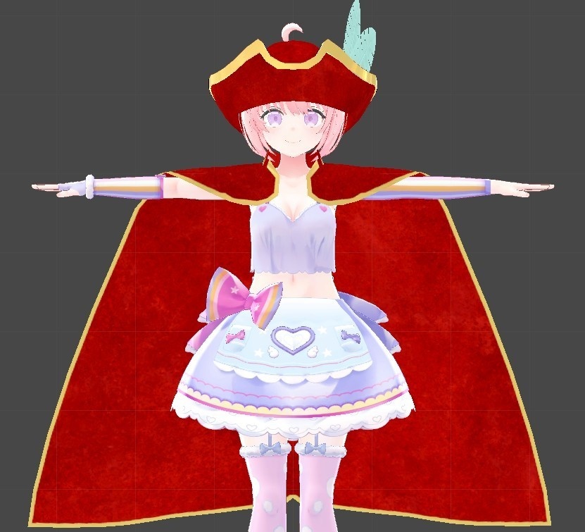 【無料】海賊の帽子とマント