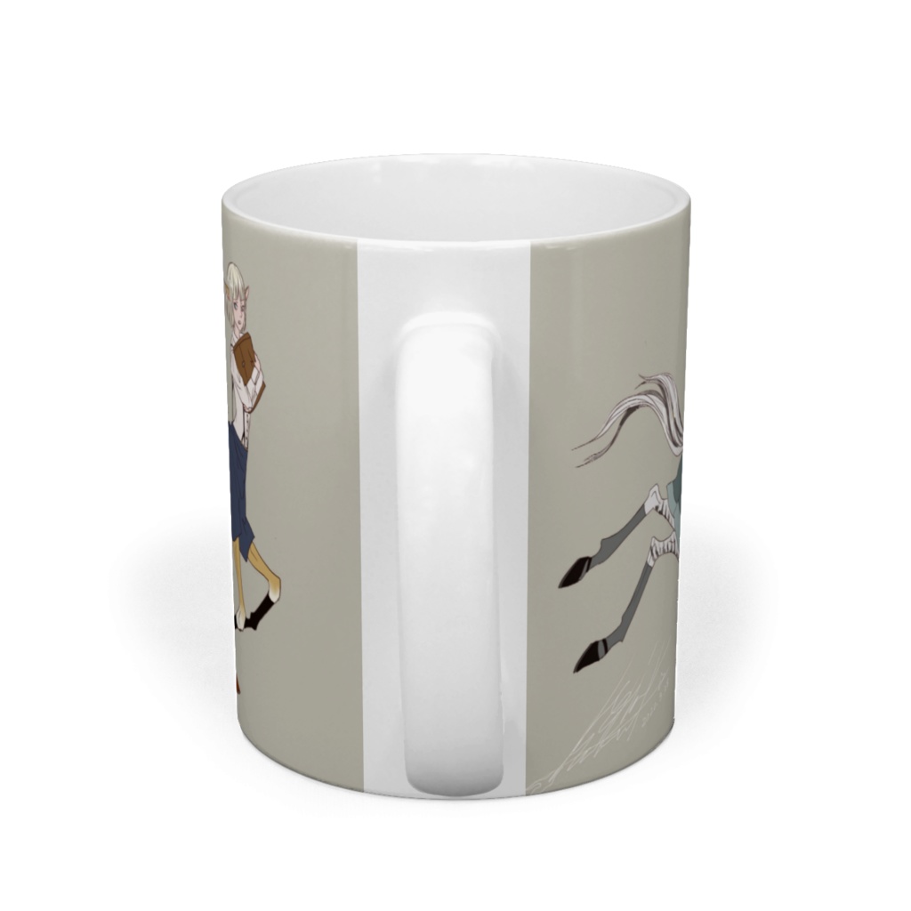 ケンタウロスのマグカップ(グレー)