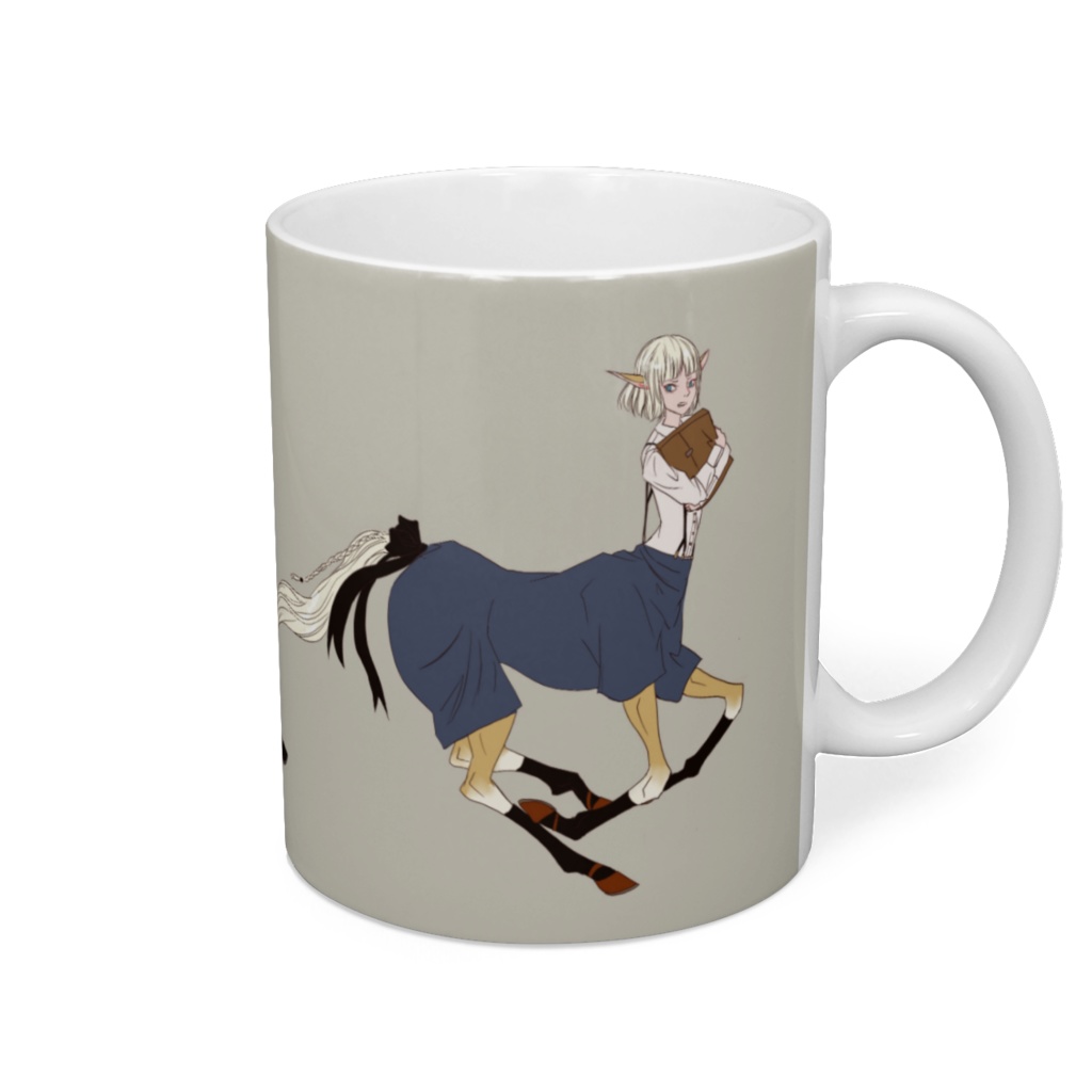 ケンタウロスのマグカップ(グレー)