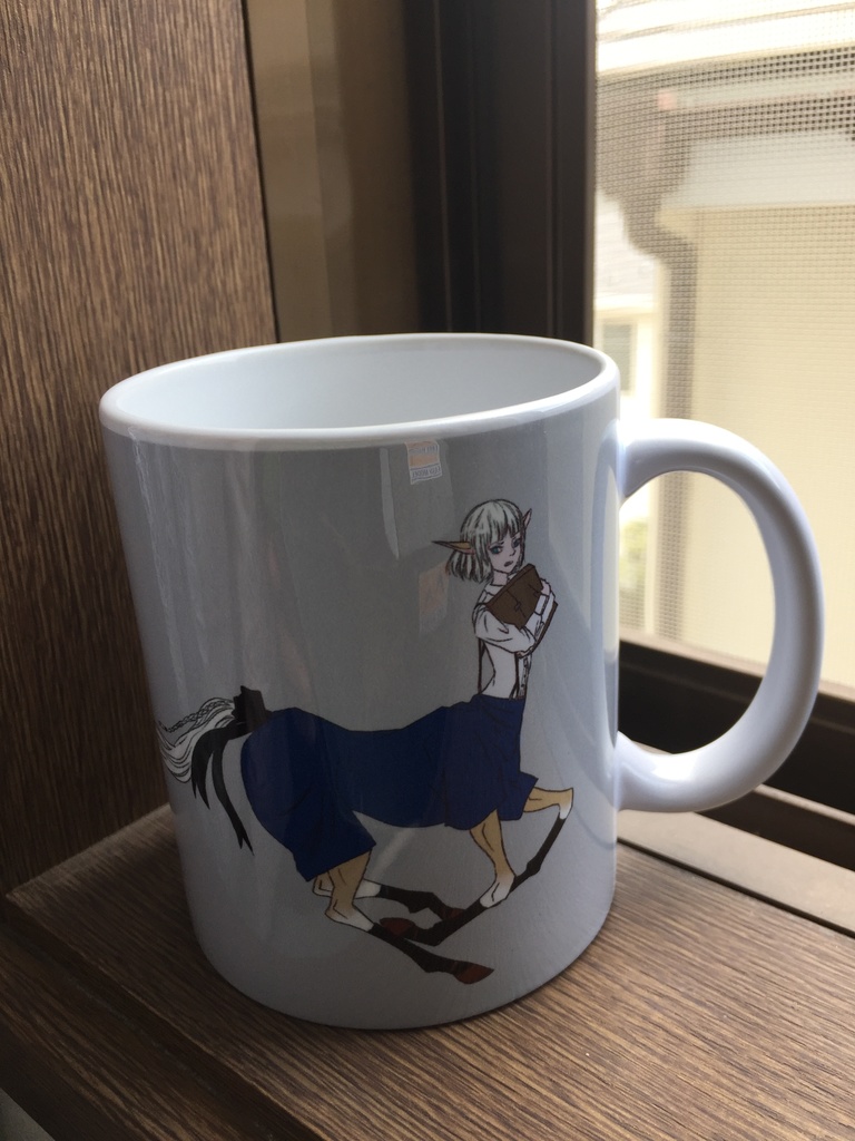 ケンタウロスのマグカップ(グレー)