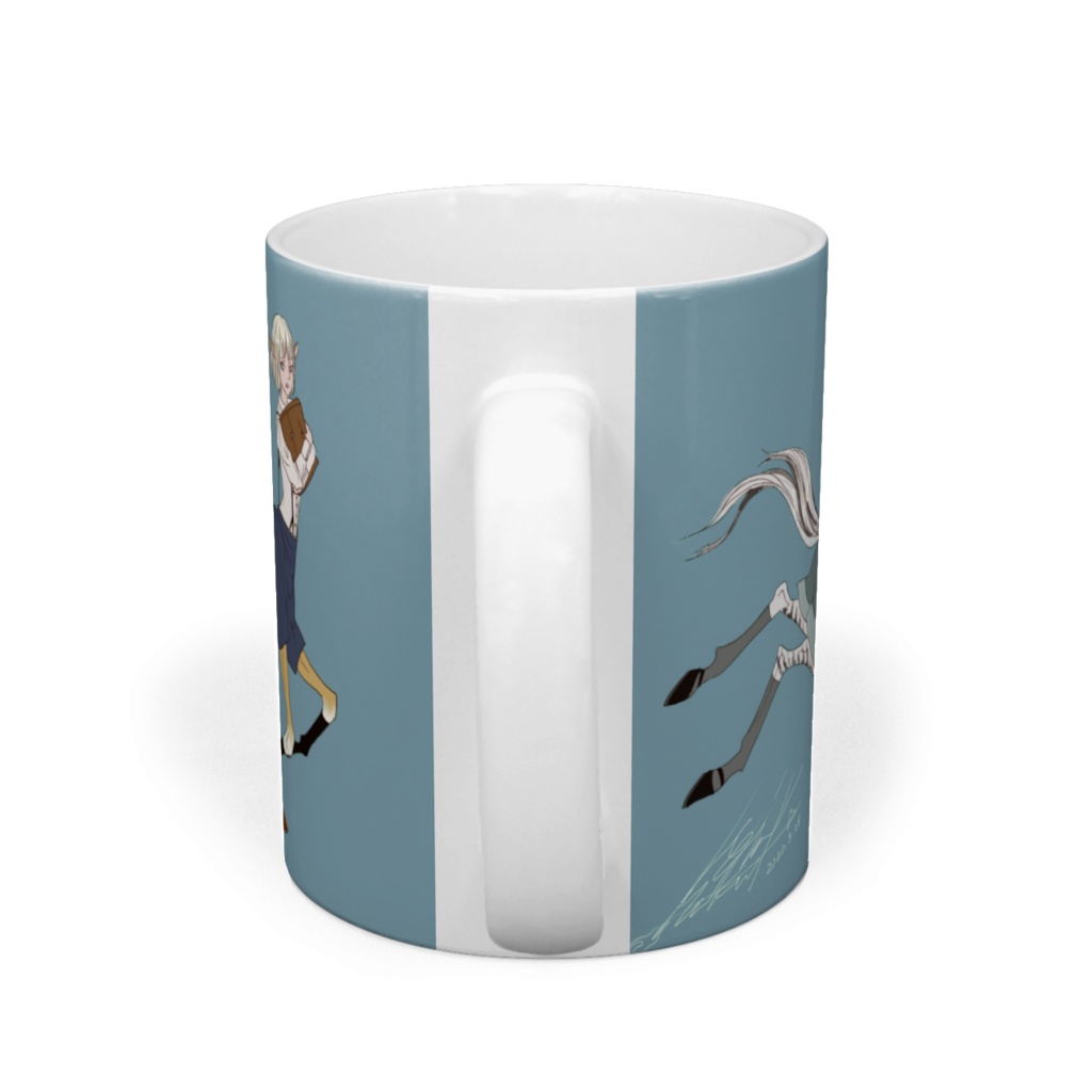 ケンタウロスのマグカップ(ブルー)