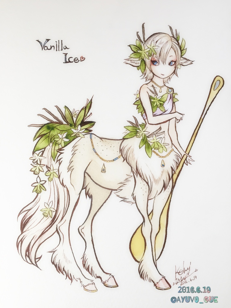 バニラアイスちゃん【デザートケンタウロス】