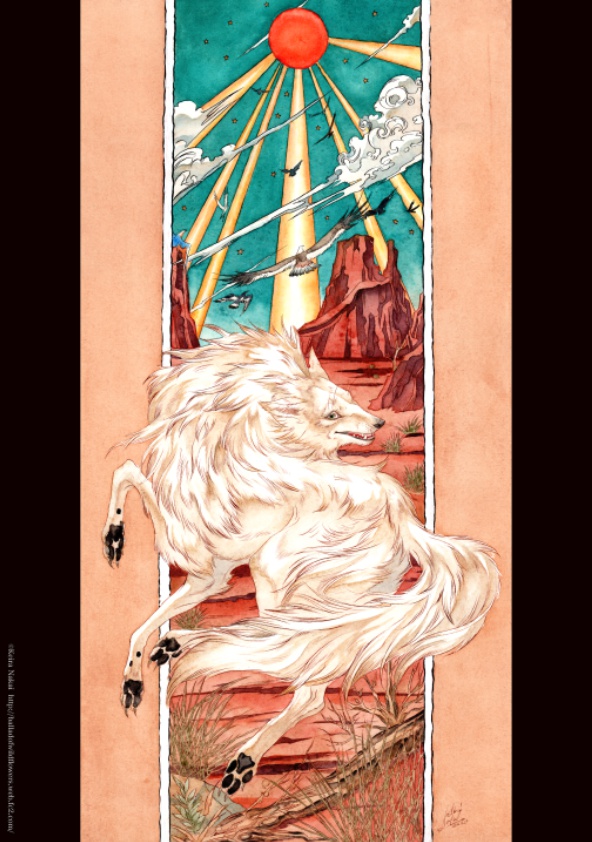 B4ポスター オオカミ