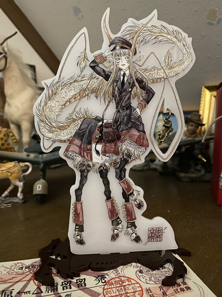 【予備追加】青車掌アクリルスタンド