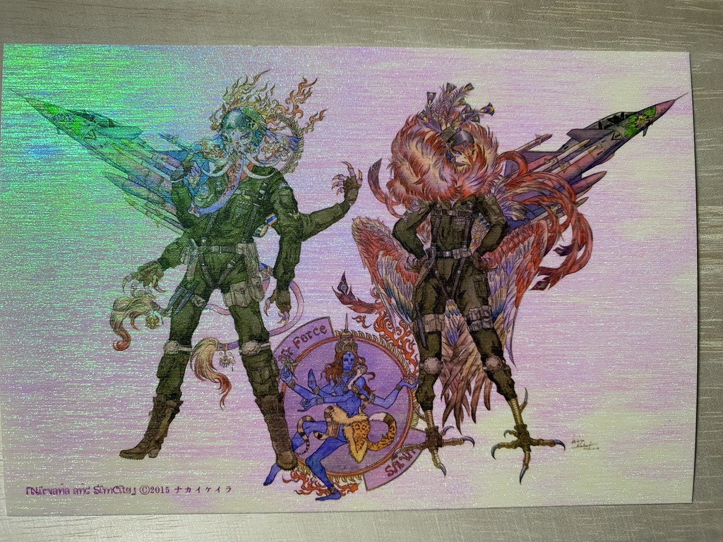 ポストカード2枚セット各種(戦車麒麟orエレファント)