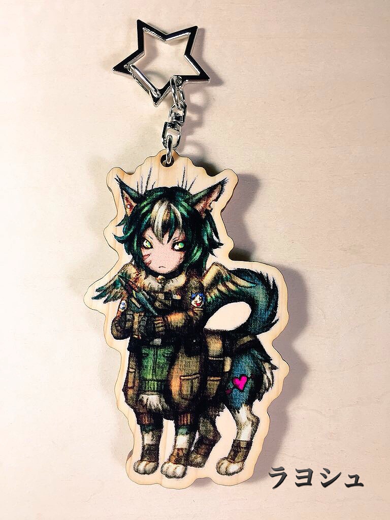 創作系キーホルダー