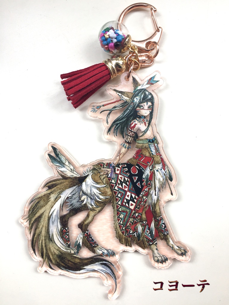 創作系キーホルダー