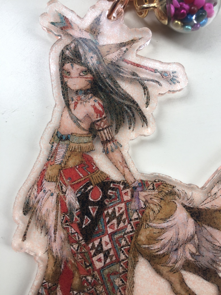 創作系キーホルダー