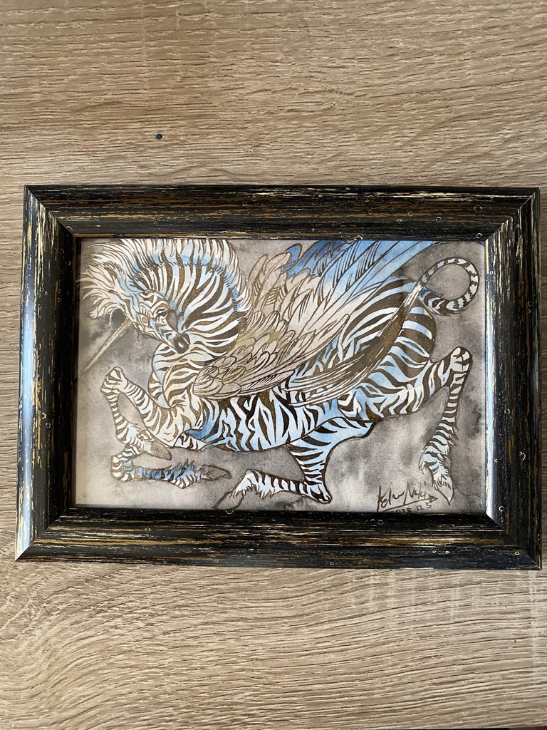 馬の絵の原画たち