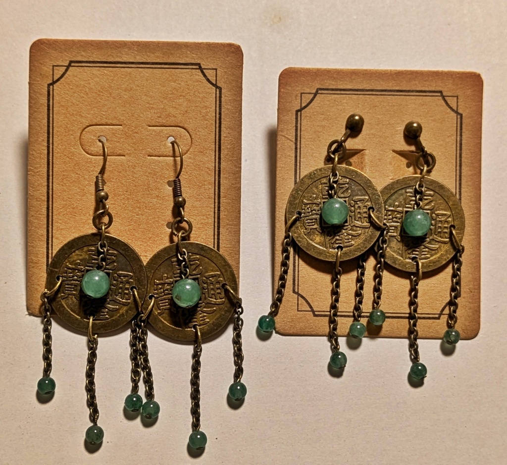 古銭ピアス・イヤリング