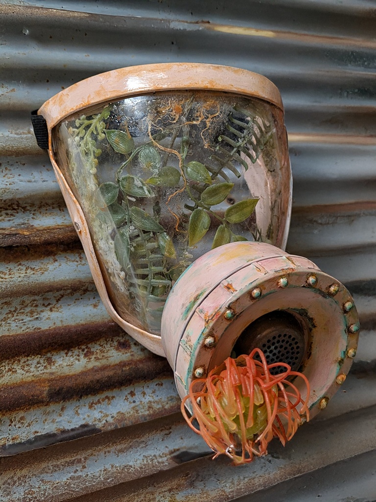 花屋のガスマスク