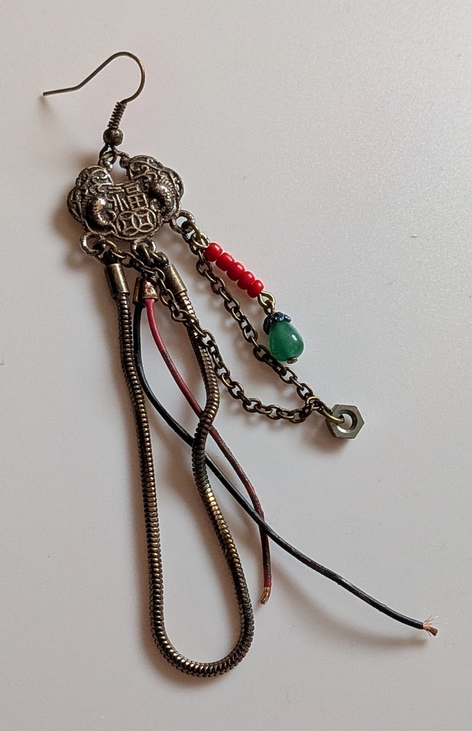 沌中有序 —鯉—ピアス(片耳)