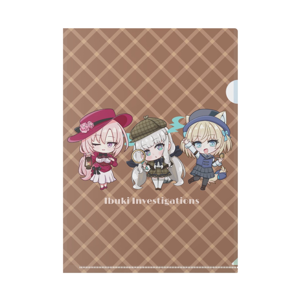 【Cosmia 4th Anniversary】Ibuki Investigations Clear File / 【Cosmia 4周年記念】伊吹探偵事務所クリアファイル