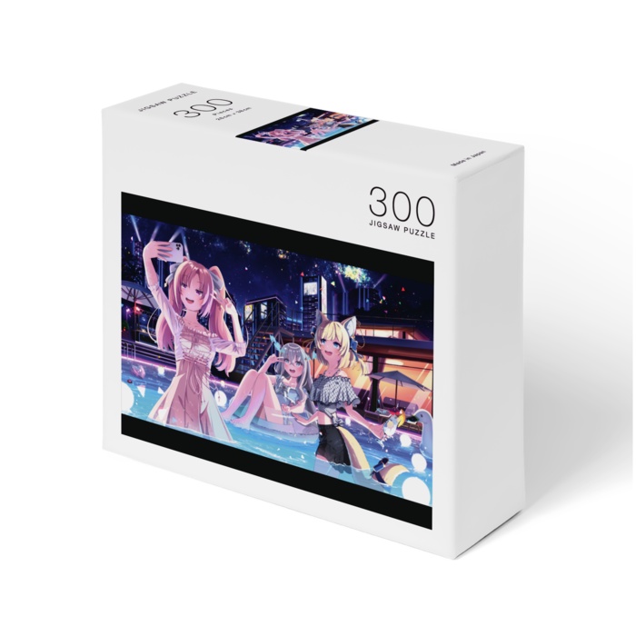 【Puzzle】Cosmia Summer 2025, The Ibuki Investigations Trio / 【ジグソーパズル】コズミアの夏休み2025・伊吹探偵事務所