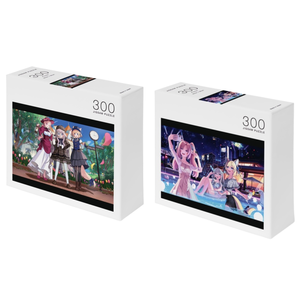 【Puzzle】Cosmia Summer 2025, The Ibuki Investigations Trio / 【ジグソーパズル】コズミアの夏休み2025・伊吹探偵事務所