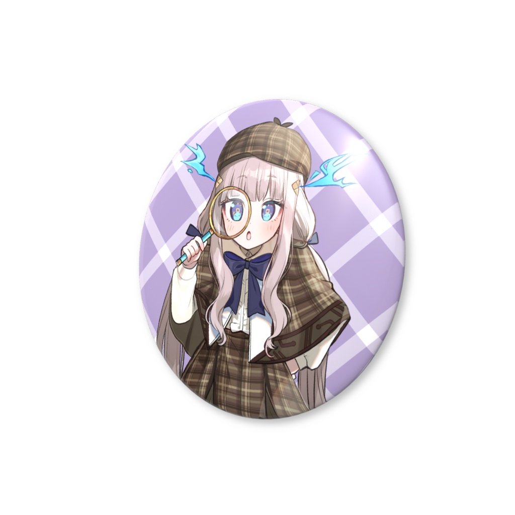 【Can Badge】The Ibuki Investigations Trio and the Chocolate Heist / 【缶バッジ】伊吹探偵事務所