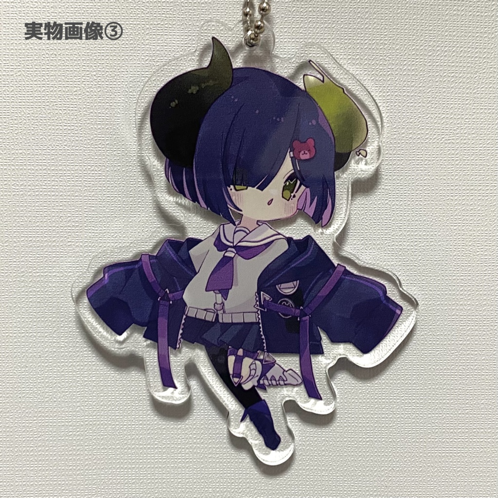 【受注終了】泡魔ねふぃアクリルキーホルダー【3種】