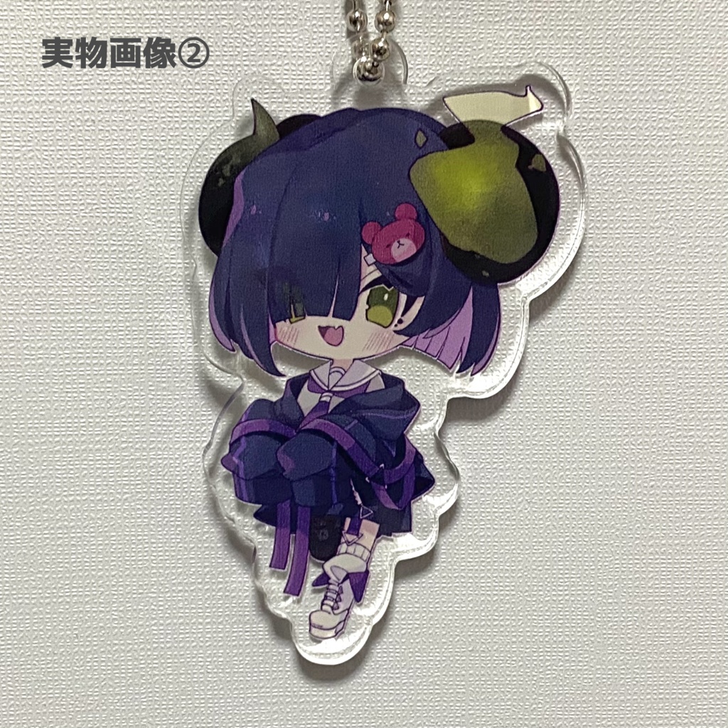 【受注終了】泡魔ねふぃアクリルキーホルダー【3種】