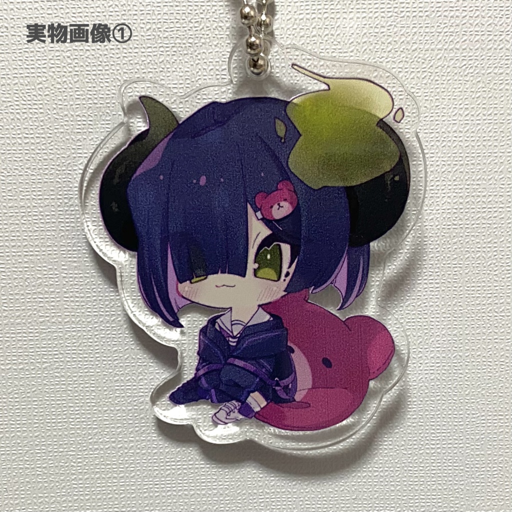 【受注終了】泡魔ねふぃアクリルキーホルダー【3種】