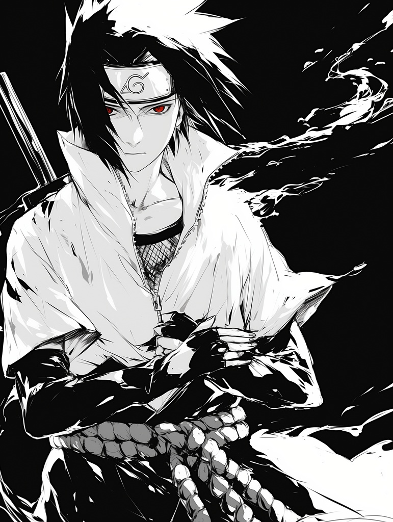 NARUTO（モノクロアート）