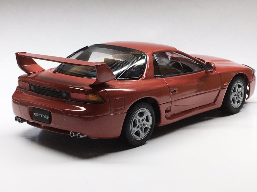 三菱 GTO 後期型 エアロセット 1/24 レジン 3Dプリント T社向け