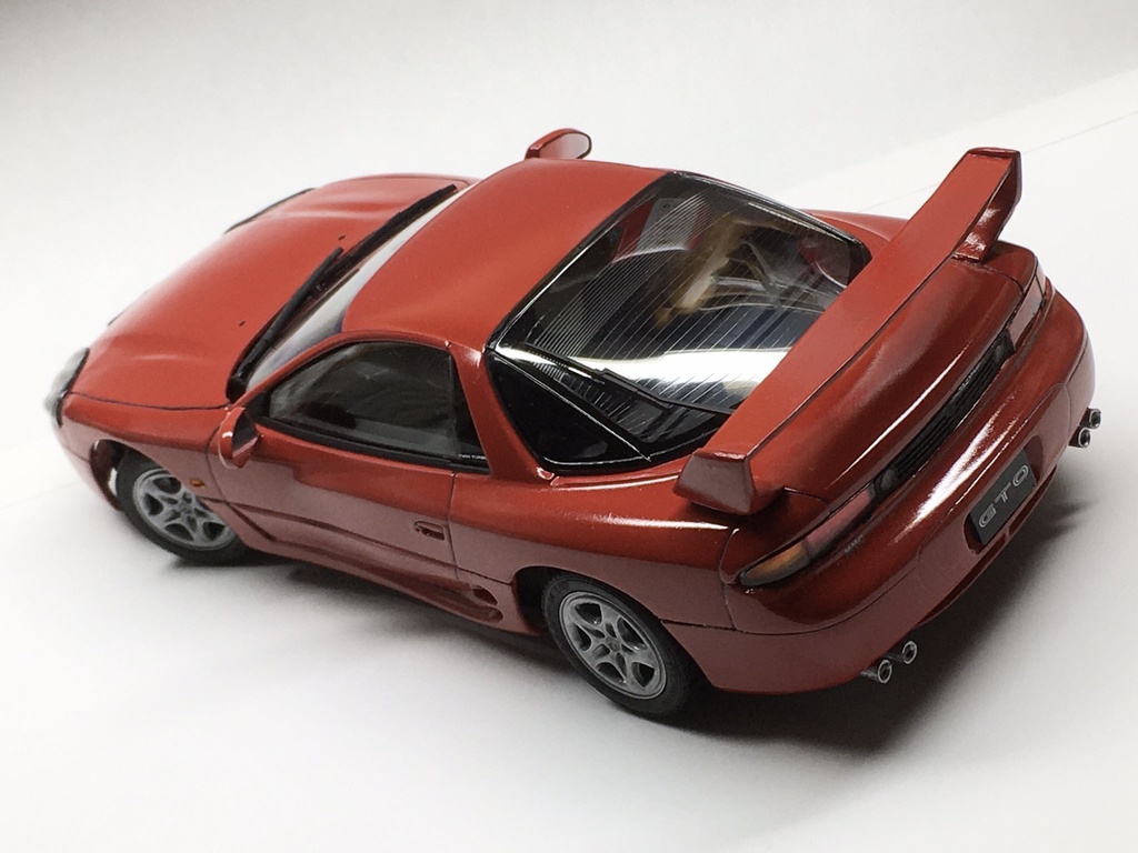 新品　スクエア SPA-611 三菱自動車 GTO （後期） 未塗装クリアボディ プロジェクト ワイドボディ X CMST リアスポイラーウイング 日産